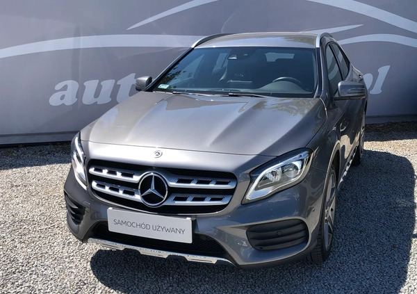 Mercedes-Benz GLA cena 109999 przebieg: 72925, rok produkcji 2018 z Barczewo małe 379